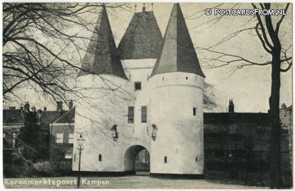 ansichtkaart: Kampen, Korenmarktspoort
