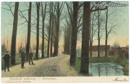 ansichtkaart: Gorinchem, Arkelsche Onderweg