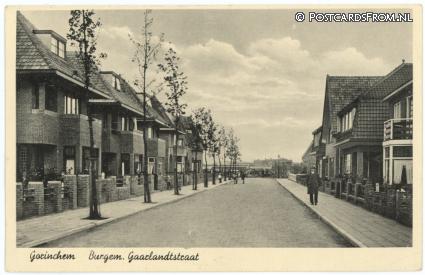 ansichtkaart: Gorinchem, Burgem. Gaarlandtstraat