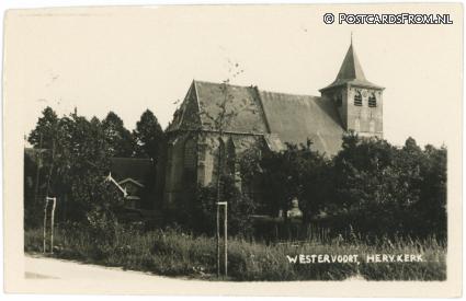ansichtkaart: Westervoort, Herv. Kerk