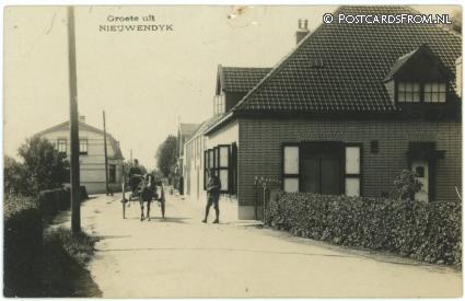 Nieuwendijk NB, Groete uit ansichtkaart: Nieuwendijk NB, Groete uit