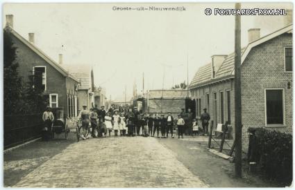 Nieuwendijk NB, -- ansichtkaart: Nieuwendijk NB, --