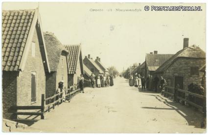 ansichtkaart: Nieuwendijk NB, Groete uit