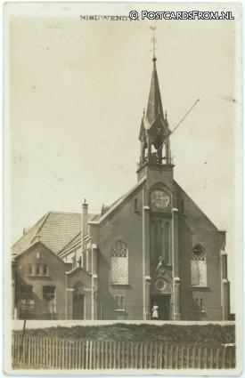 Nieuwendijk NB, Kerk ansichtkaart: Nieuwendijk NB, Kerk