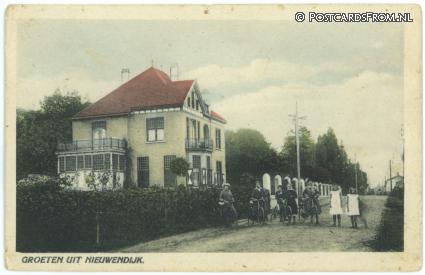 Nieuwendijk NB, Groeten uit ansichtkaart: Nieuwendijk NB, Groeten uit