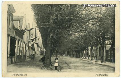 Voorschoten, Voorstraat ansichtkaart: Voorschoten, Voorstraat