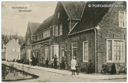 Voorschoten, Vernedepark ansichtkaart: Voorschoten, Vernedepark