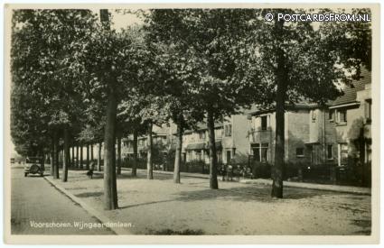 Voorschoten, Wijngaardenlaan ansichtkaart: Voorschoten, Wijngaardenlaan