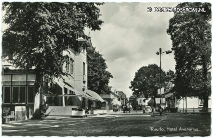 ansichtkaart: Ruurlo, Hotel Avenarius