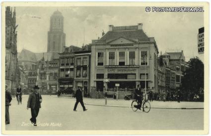 ansichtkaart: Zwolle, Groote Markt