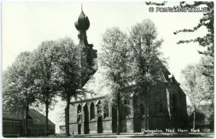 ansichtkaart: Dwingeloo, Ned. Herv. Kerk