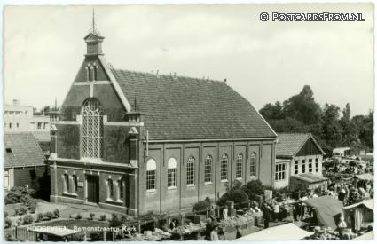 ansichtkaart: Hoogeveen, Remonstrantse Kerk