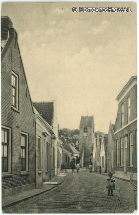 ansichtkaart: Oosterland ZL, Kerkstraat