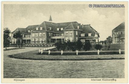 ansichtkaart: Nijmegen, Internaat Klokkenberg