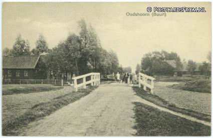 ansichtkaart: Oudshoorn, Buurt