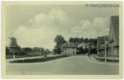 ansichtkaart: Heerenveen, Jacob Hepkemastraat