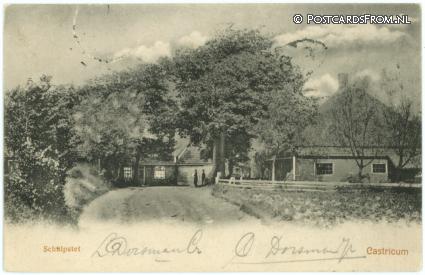 ansichtkaart: Castricum, Schulpstet