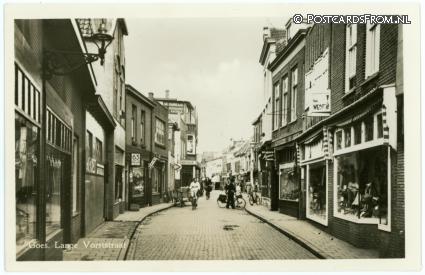 ansichtkaart: Goes, Lange Vorststraat