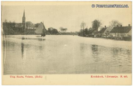 ansichtkaart: Hazerswoude-Rijndijk, 't Zwaantje
