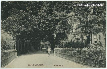 ansichtkaart: Culemborg, Voorburg