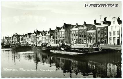 ansichtkaart: Harlingen, Noorderhaven Noordzijde