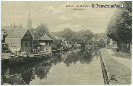 ansichtkaart: Breukelen UT, Vechtgezicht