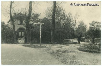 Oostvoorne, Hoek Brielsche Weg met Heultje ansichtkaart: Oostvoorne, Hoek Brielsche Weg met Heultje