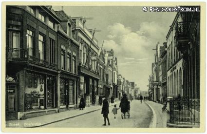 ansichtkaart: Sneek, Oosterdijk