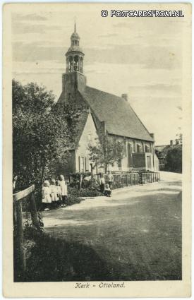 ansichtkaart: Ottoland, Kerk