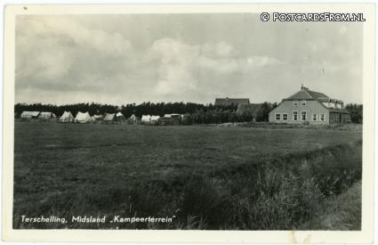 ansichtkaart: Terschelling Midsland, Kampeerterrein 'Actania'