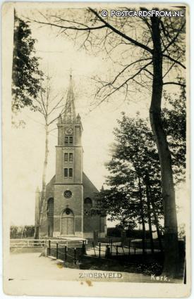 ansichtkaart: Zijderveld, Kerk