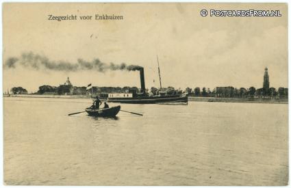 ansichtkaart: Enkhuizen, Zeegezicht