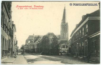 ansichtkaart: Doesburg, Koepoortstraat
