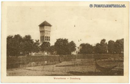 ansichtkaart: Doesburg, Watertoren