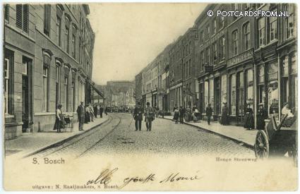 ansichtkaart: 's-Hertogenbosch, Hooge Steenweg