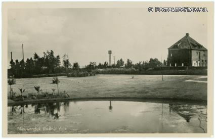 Nieuwendijk NB, Villa ansichtkaart: Nieuwendijk NB, Villa