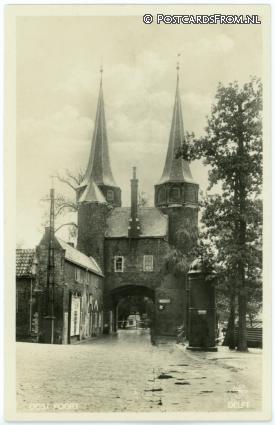 Delft, Oost Poort ansichtkaart: Delft, Oost Poort