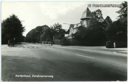 ansichtkaart: Aerdenhout, Zandvoorterweg