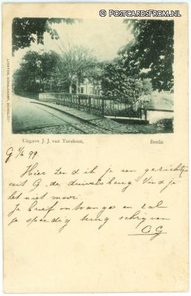 ansichtkaart: Breda, Duivelsbrug