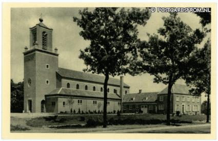 ansichtkaart: Hulten, Genadeoord van de H. Gerardus Majella. Exterieur