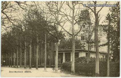 ansichtkaart: Breda, Hotel Mastbosch