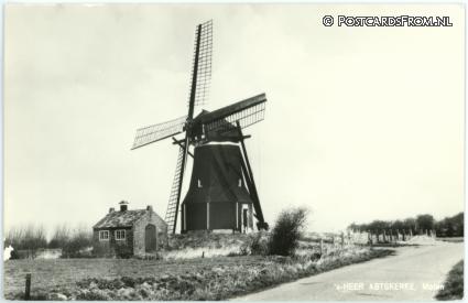 ansichtkaart: 's-Heer Abtskerke, Molen