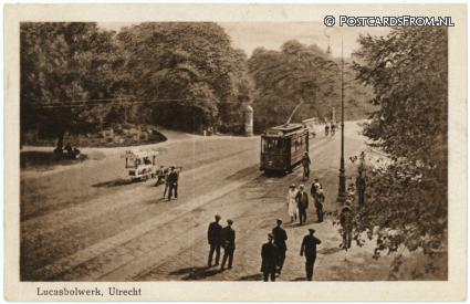 ansichtkaart: Utrecht, Lucasbolwerk