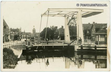 ansichtkaart: Meppel, Burgemeester Knoppersbrug