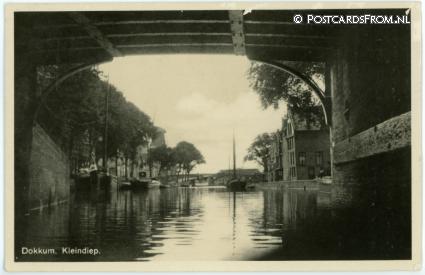 Dokkum, Kleindiep ansichtkaart: Dokkum, Kleindiep