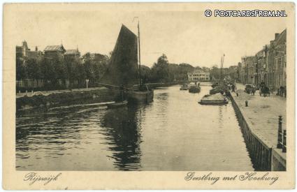 ansichtkaart: Rijswijk ZH, Geestbrug met Hoekweg
