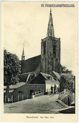 ansichtkaart: Moordrecht, Ned. Herv.Kerk