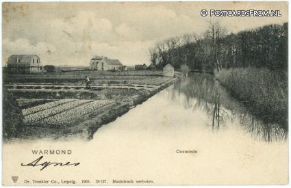 ansichtkaart: Warmond, Oosteinde