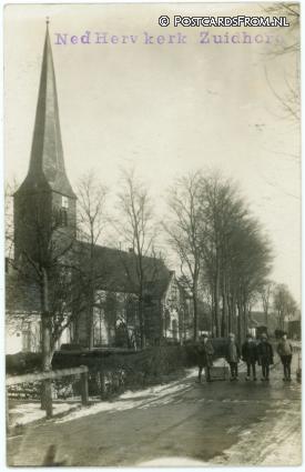 ansichtkaart: Zuidhorn, Ned. Herv. Kerk