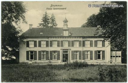 ansichtkaart: Brummen, Huize Spaansweerd